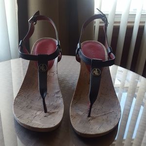 Ralph Lauren Retta Wedge Sandals